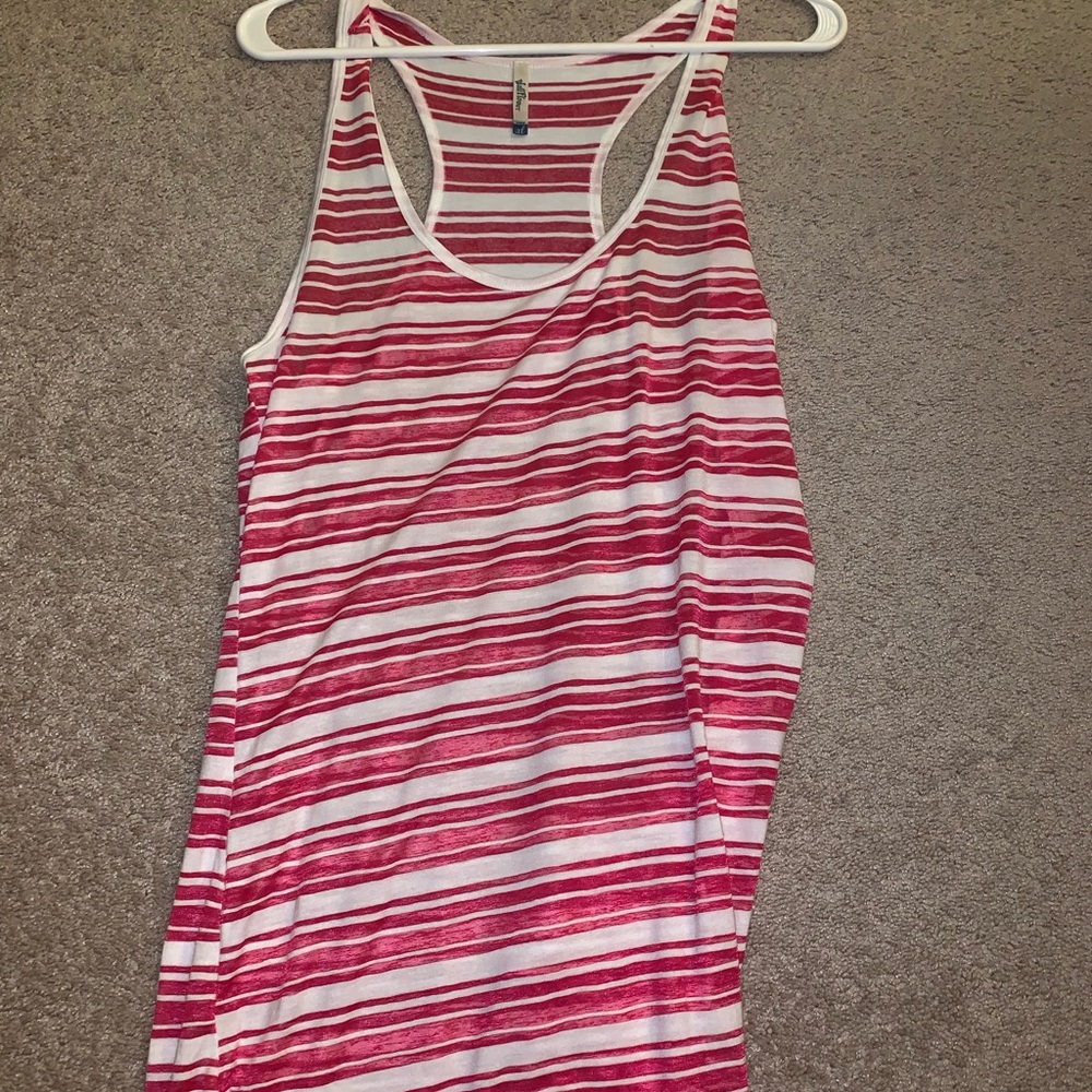 Striped t shirt dress